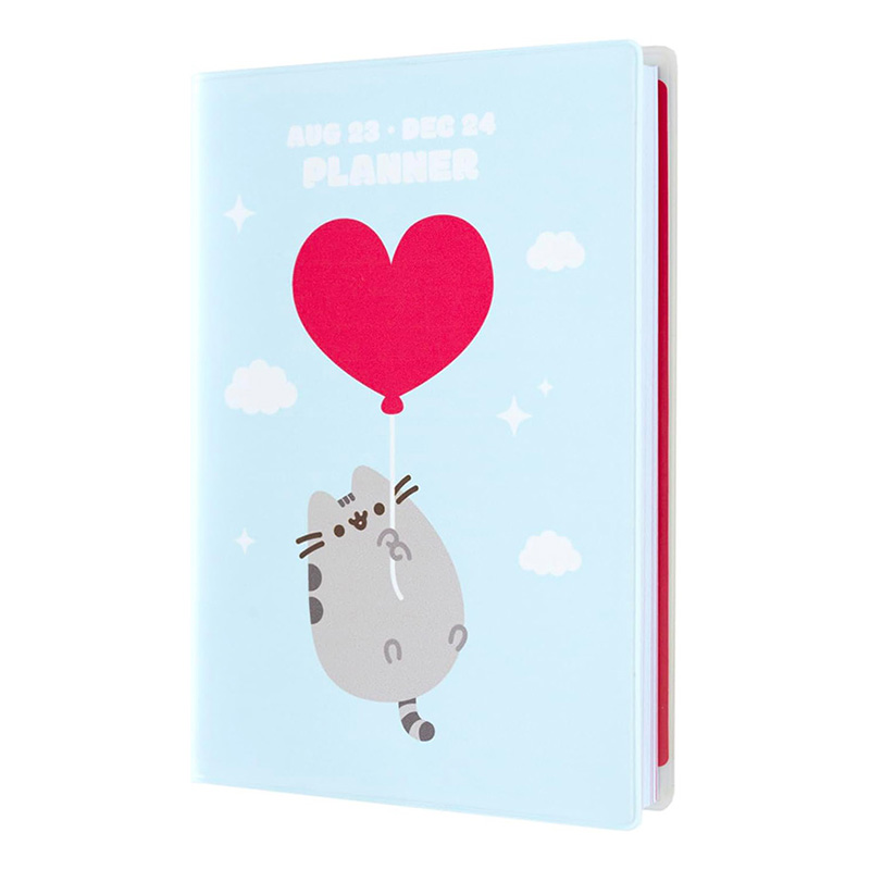 Pusheen 2023/2024 nädalaplaneerija, 11,3 × 16,2 cm