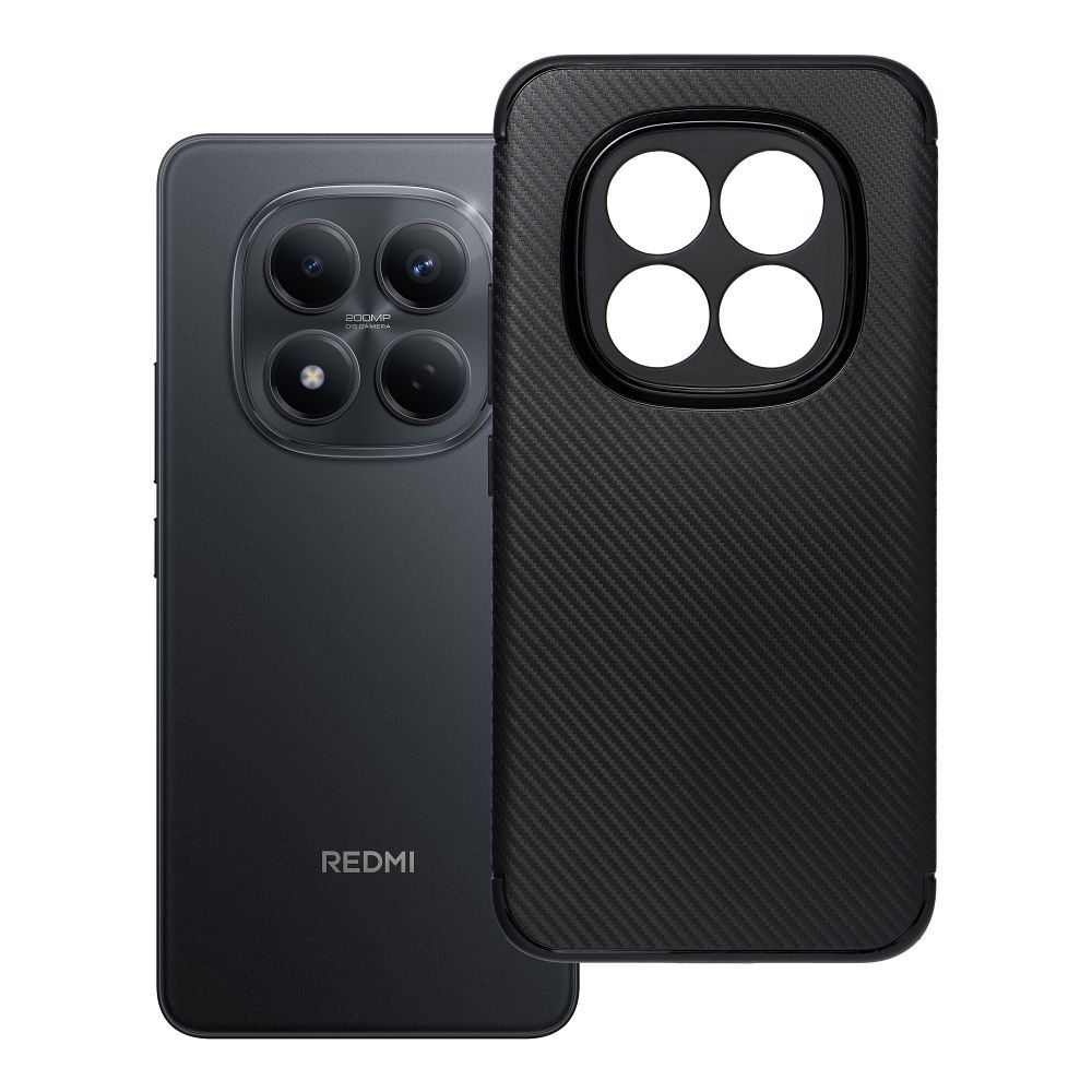 Ümbris for Xiaomi Redmi Note 15 PRO PLUS 5G Carbon Premium must