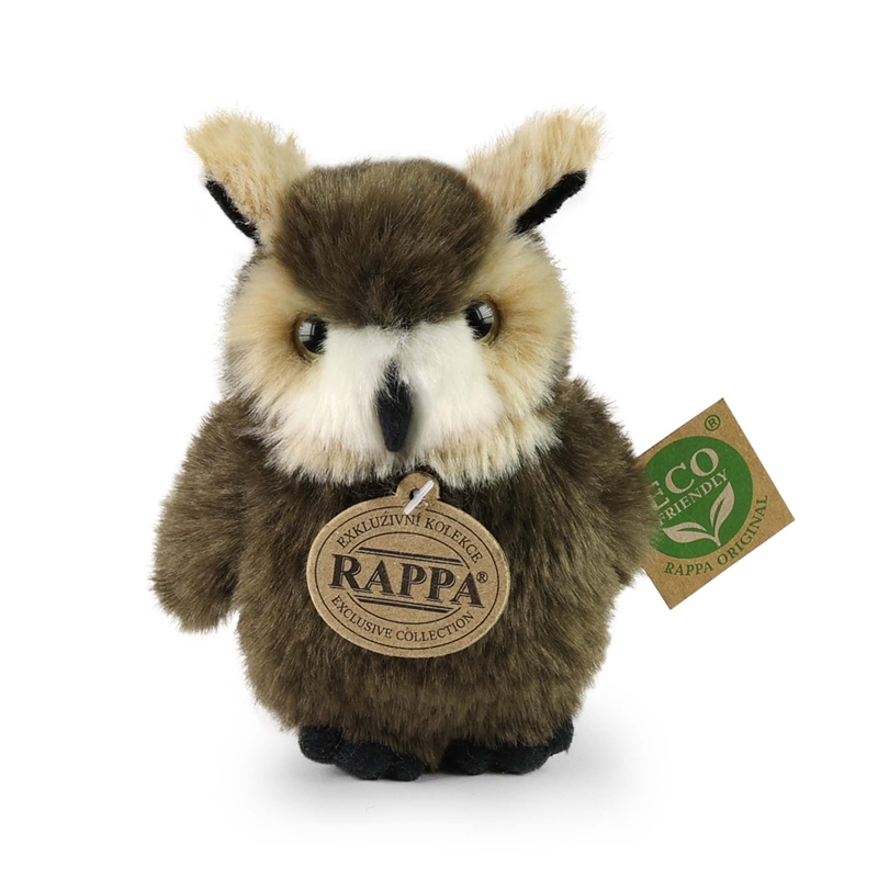 Rappa keskkonnahoidlik realistlik öökulli plüüslelu, 13 cm