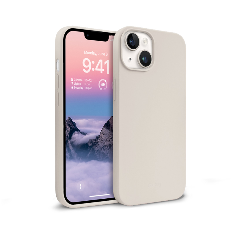 Crong Color Cover ümbris seadmele iPhone 14 Plus, kivibeež