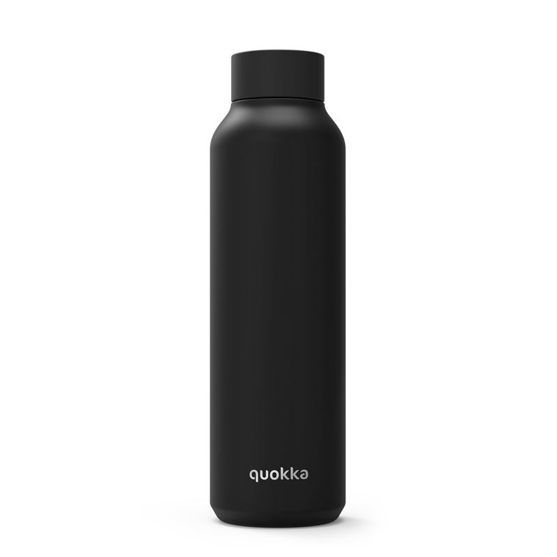 Quokka Solid roostevabast terasest termospudel, 630 ml, süsimust (Jet Black)