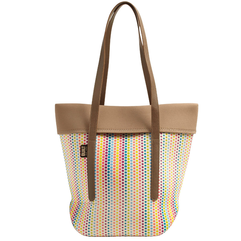 BUILT City Tote neopreenist kandekott kunstnahast sangadega, Candy Dot