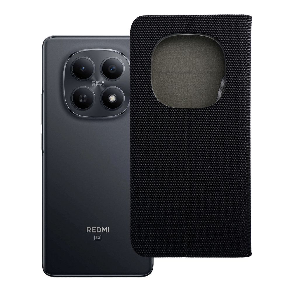 SENSITIVE raamatümbris XIAOMI Redmi Note 15 PRO PLUS 5G must