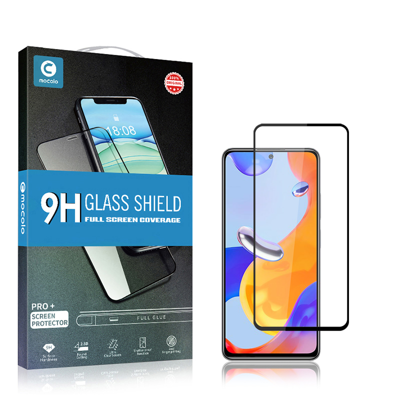 Mocolo 2.5D Full Glue Glass karastatud ekraanikaitseklaas seadmele Xiaomi Redmi Note 11 Pro / Note 11 Pro+