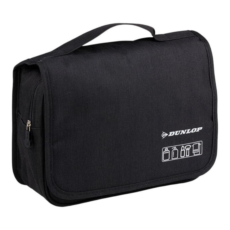 Dunlop riputatav reisitarvete kott, 25 × 20 × 10 cm, must
