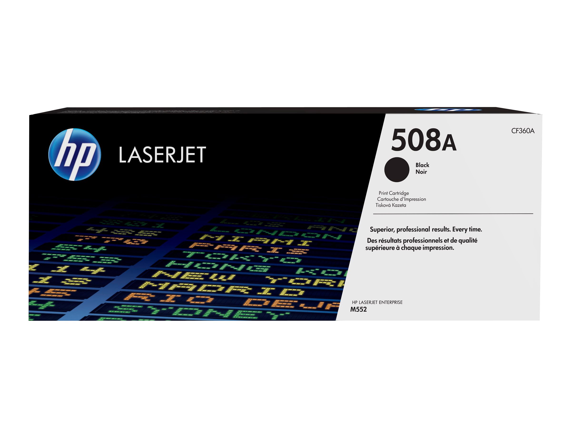 HP 508A LaserJet originaaltoonerikassett (CF360A), must