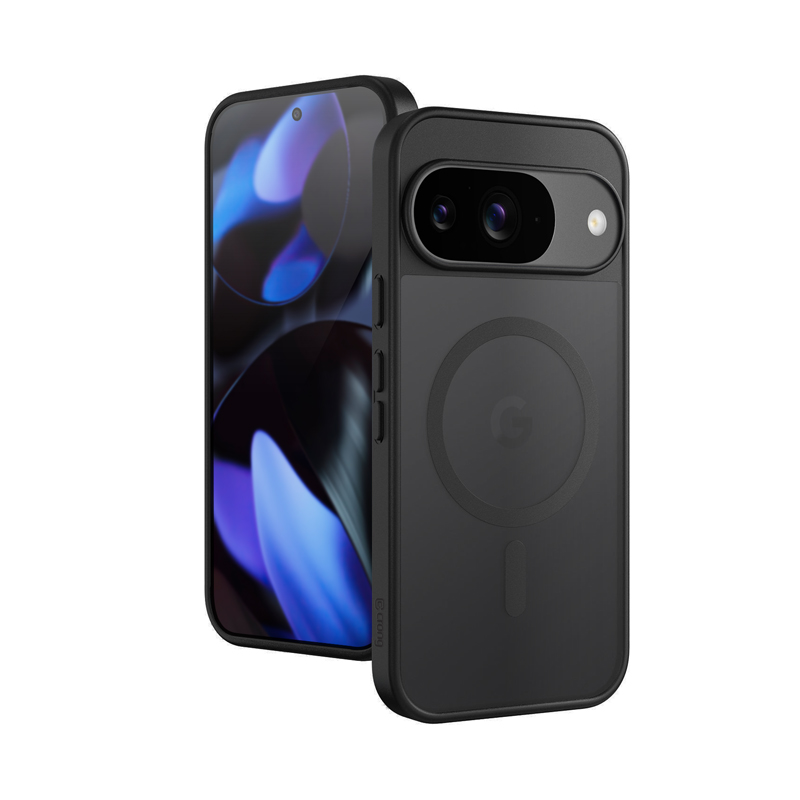 Crong Hybrid Matte Magnetic - MagSafe Google Pixel 9 чехол (черный)