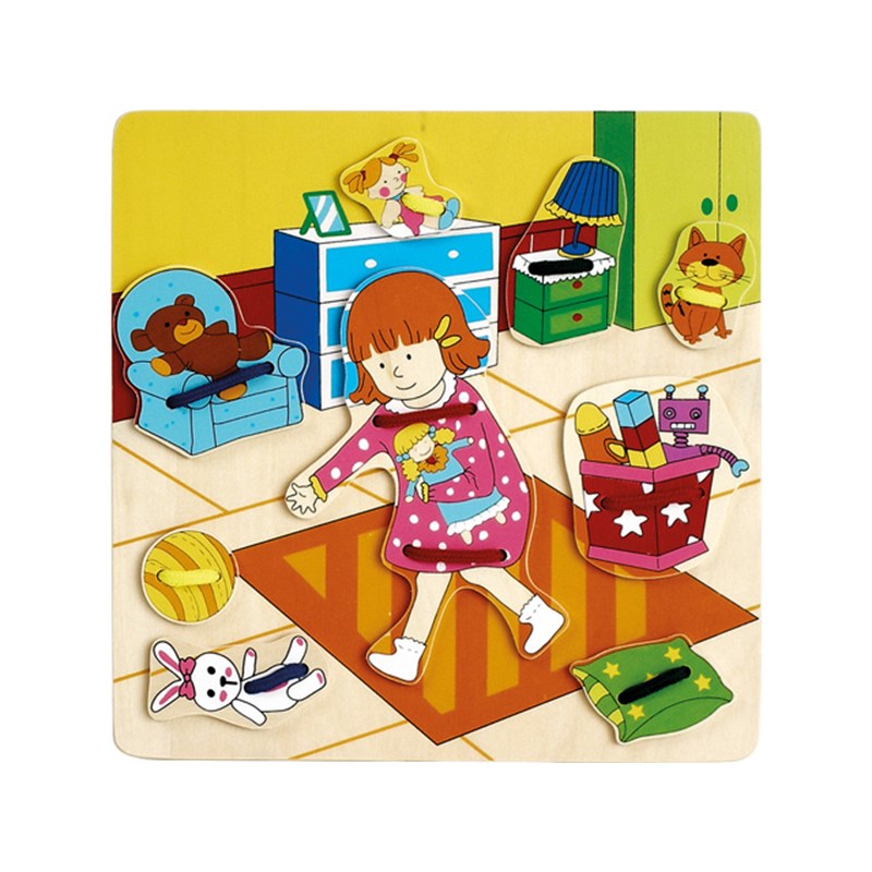 Игрушка-шнуровка Top Bright «Комната девочки»