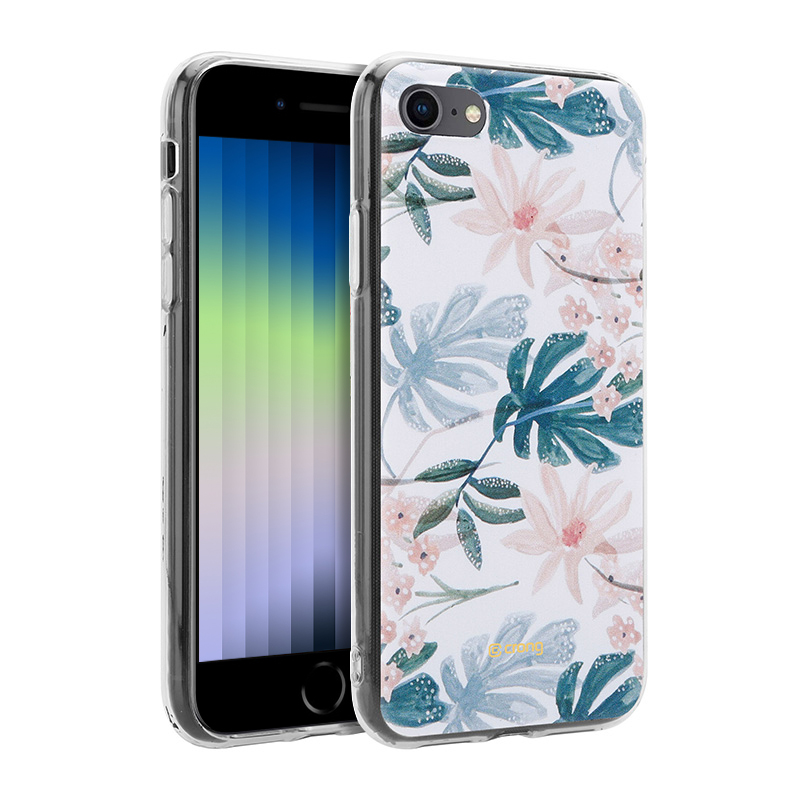 Crong Flower Pattern 01 ümbris seadmele iPhone SE (2020 / 2022) / 8 / 7