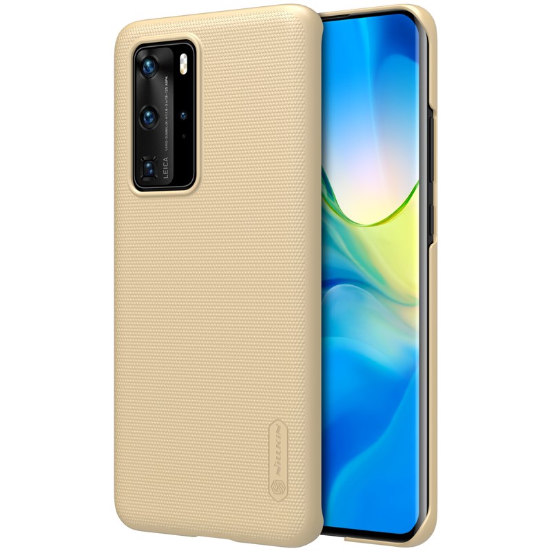 Nillkin Super Frosted Shield ümbris seadmele Huawei P40 Pro, kuldne