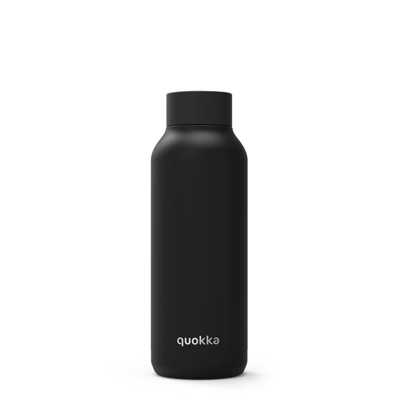 Quokka Solid roostevabast terasest termospudel, 510 ml, süsimust (Jet Black)