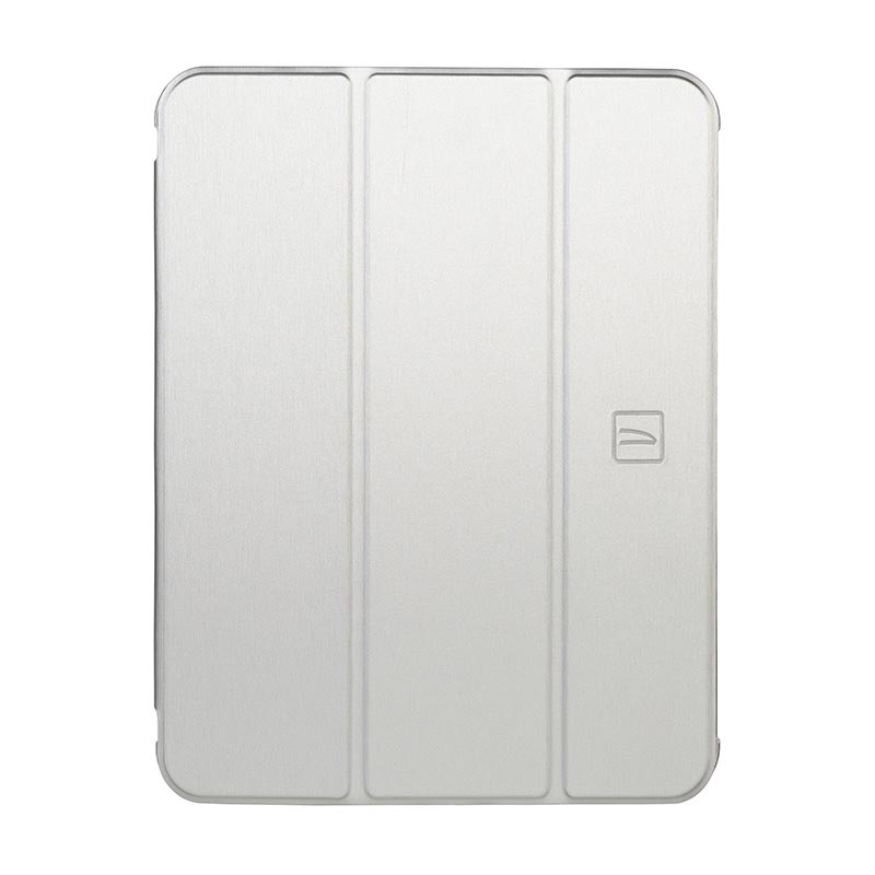 Чехол-книжка Tucano Satin для iPad 11" (2025) / iPad 10.9" (2022), серебристый
