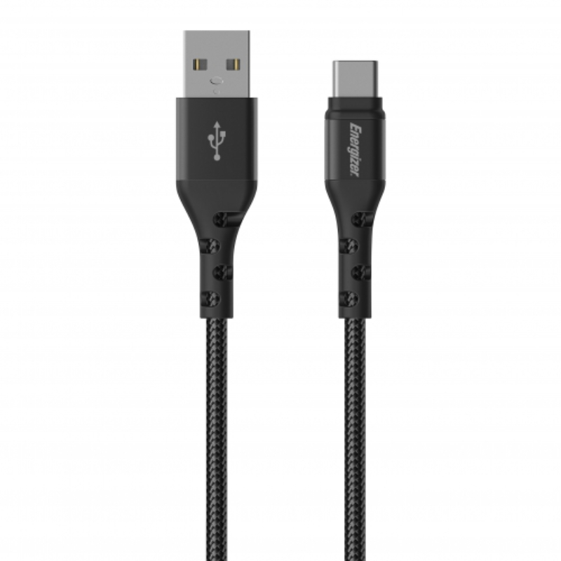 Energizer Ultimate C520CKBK USB-A–USB-C laadimis- ja andmekaabel, 2 m, must