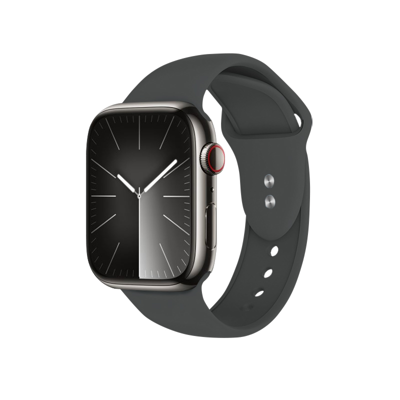Crong Liquid  rihm Apple Watch 44 / 45 / 46 / 49 mm, grafiithall