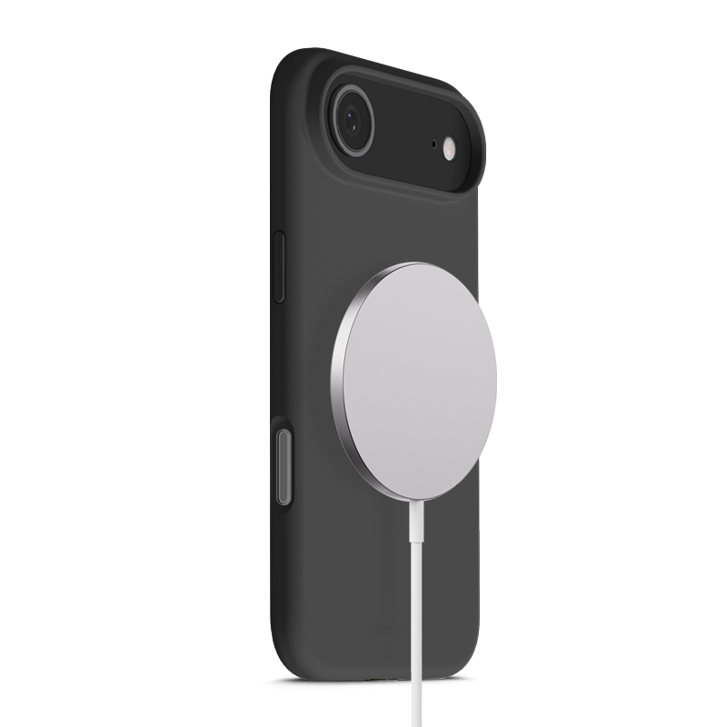 Crong Color Cover Magnetic MagSafe ümbris seadmele iPhone Air, must