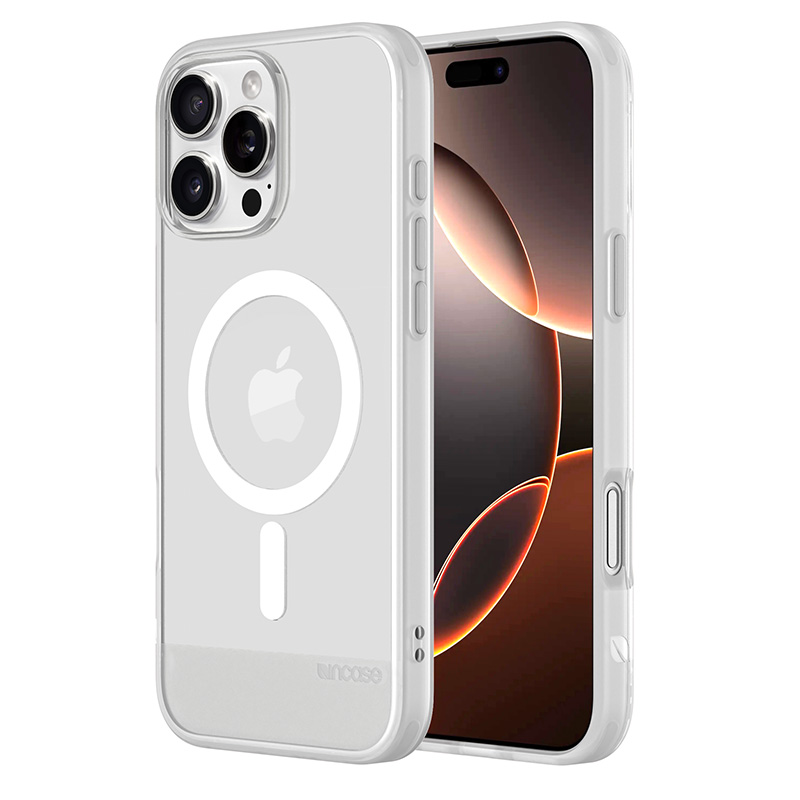 Incase Slim Case MagSafe'i toega ümbris iPhone 16 Pro Maxile, läbipaistev