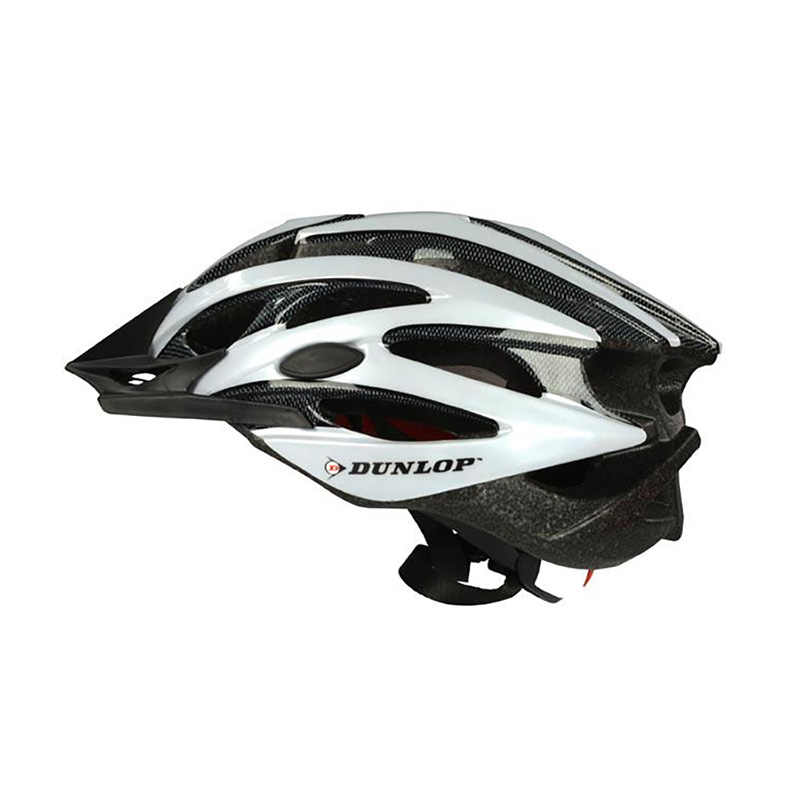 Dunlop reguleeritav MTB jalgrattakiiver, suurus M, 55–58 cm, valge / must