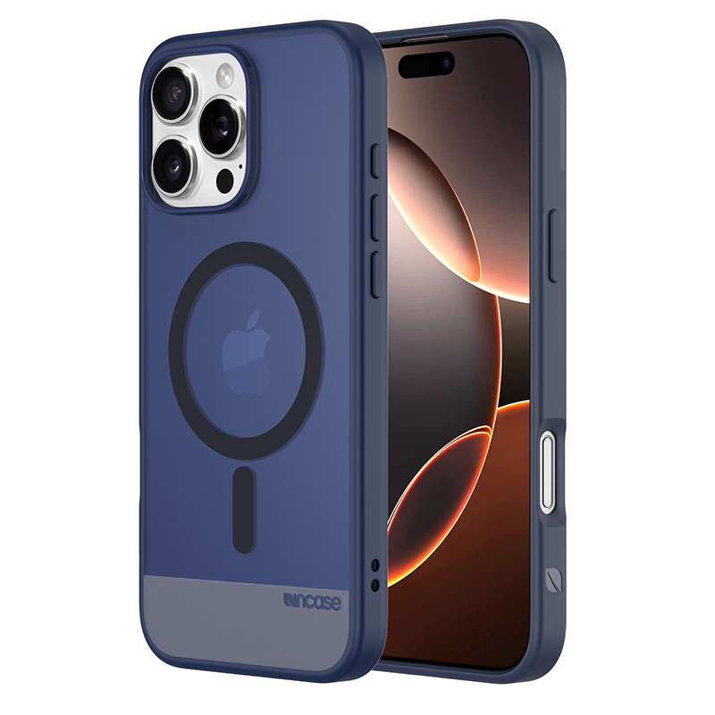 Incase Slim Case MagSafe'i toega ümbris iPhone 16 Pro Maxile, Deep Space Blue värvitoonis