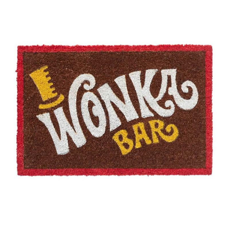 Willy Wonka Wonka Bar uksematt, 40 × 60 cm