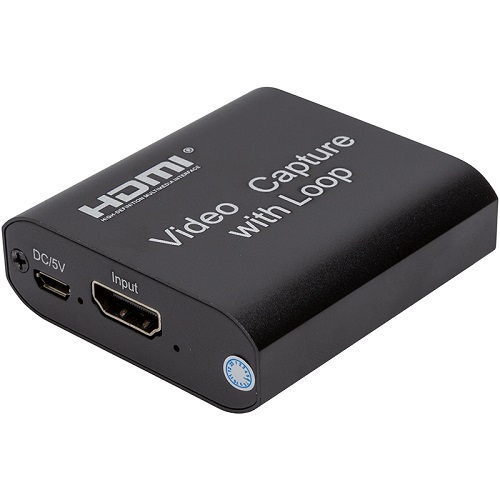 HDMI videosalvestusseade läbiväljundiga, 4K 30Hz
