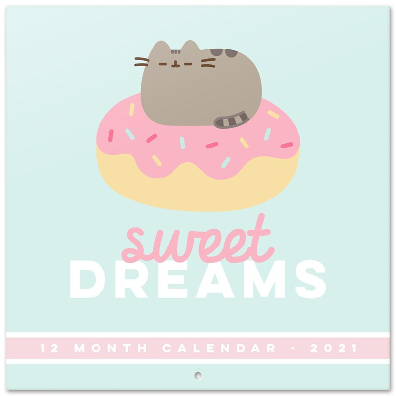 Pusheen Foodie 2021 Collection päevaplaneerimise kalender