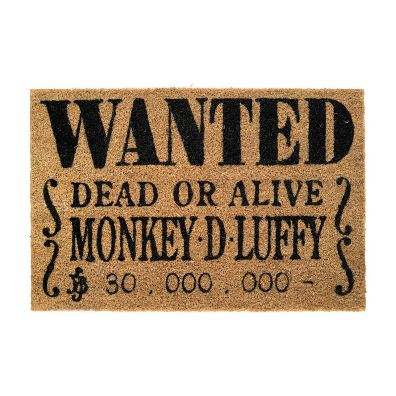 One Piece Monkey D. Luffy uksematt, 40 × 60 cm