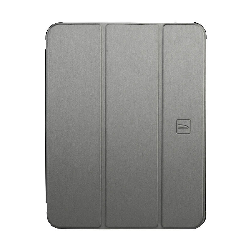 Чехол-книжка Tucano Satin для iPad 11" (2025) / iPad 10.9" (2022), серый космос
