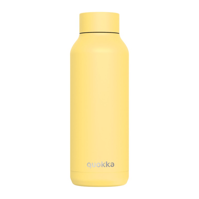 Quokka Solid roostevabast terasest termospudel, 510 ml, Light Yellow