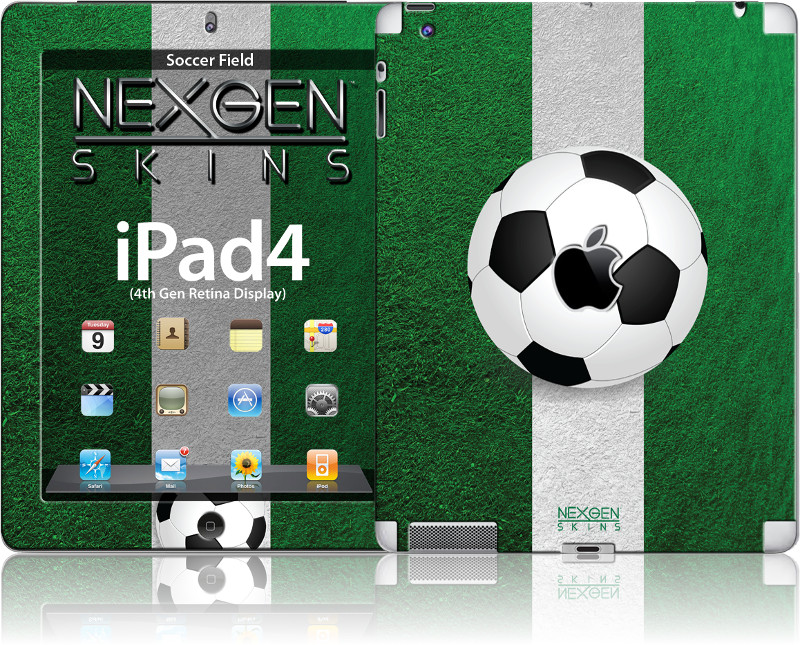 Комплект декоративных наклеек Nexgen Soccer Field 3D для iPad 2/3/4