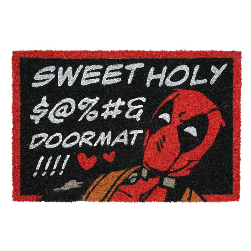 Marvel Deadpool uksematt, 40 × 60 cm
