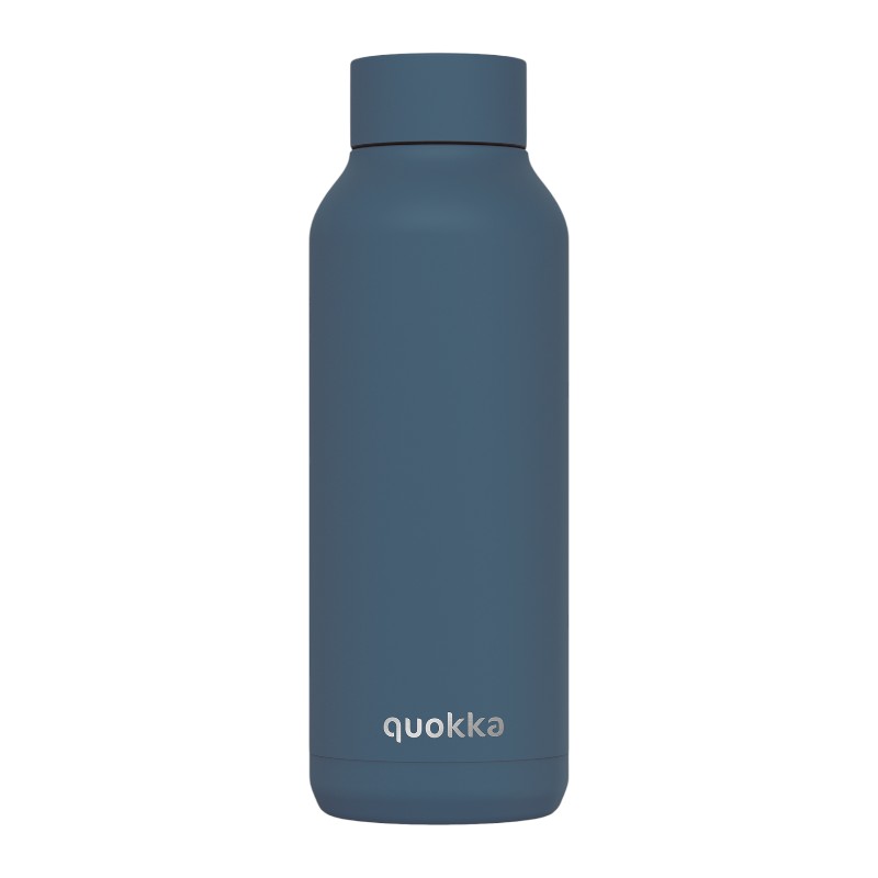 Quokka Solid roostevabast terasest termospudel, 510 ml, Stone Blue