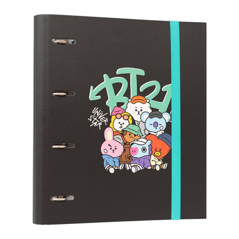 BT21 Street Mood A4 kaust 4 rõnga ja kummipaelaga