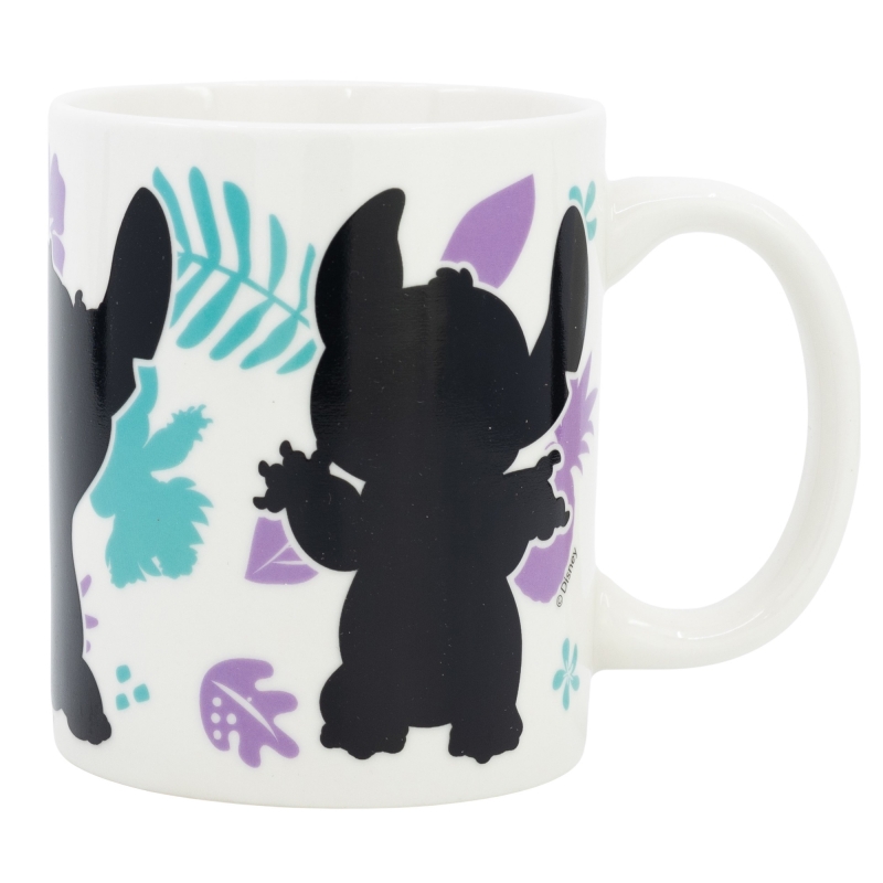 Disney Stitch & Angel värvi muutev keraamiline kruus kinkekarbis, 325 ml