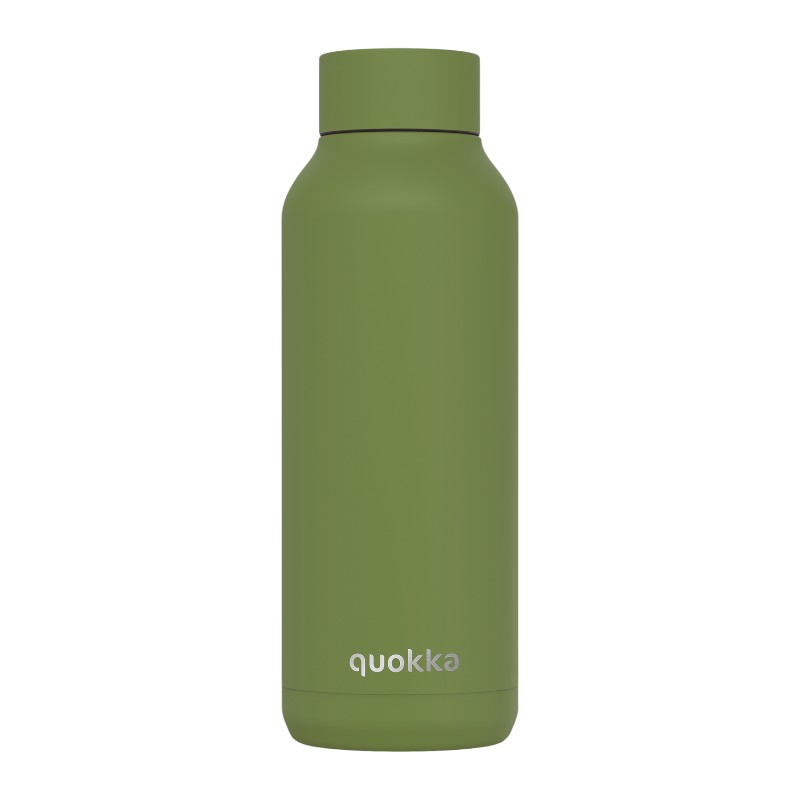 Quokka Solid roostevabast terasest termospudel, 510 ml, Olive Green