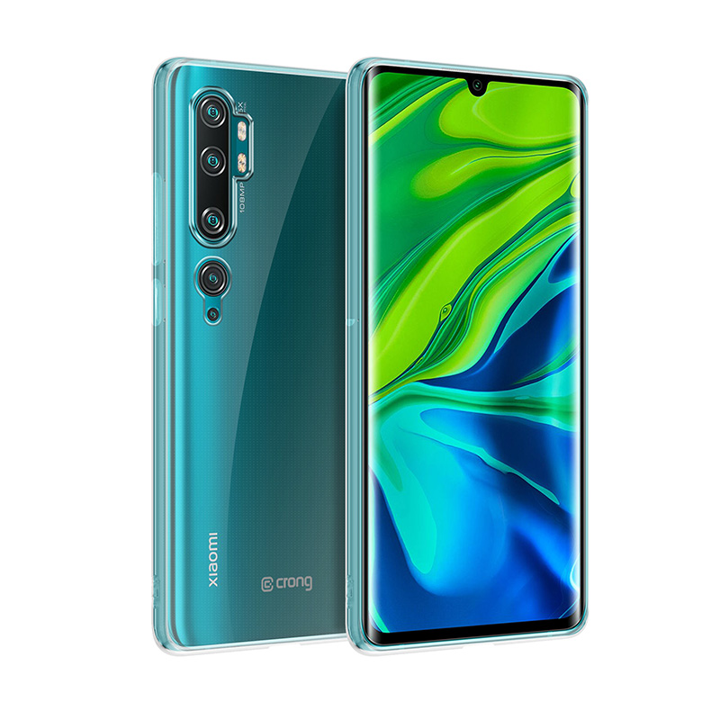Crong Crystal Slim ümbris seadmele Xiaomi Mi Note 10 / Mi Note 10 Pro, läbipaistev