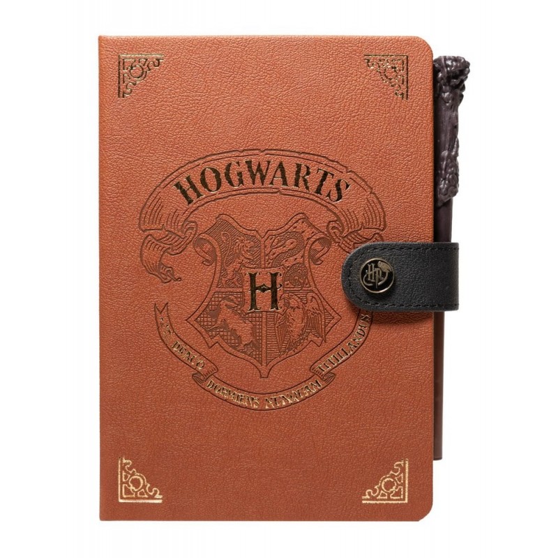 Harry Potter A5 märkmik võlukepikujulise pliiatsiga