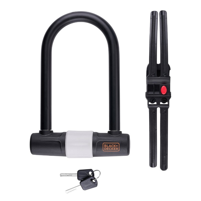BLACK+DECKER U-lukk jalgrattale, 14 × 25 cm