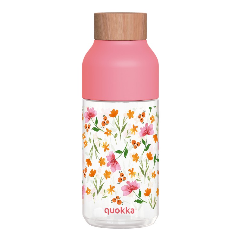 Quokka Ice Ecozen joogipudel, 570 ml, Roosad lilled