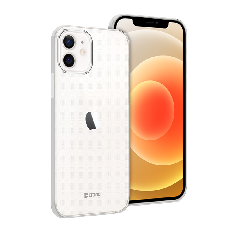 Crong Crystal Slim ümbris seadmele iPhone 12 / iPhone 12 Pro, läbipaistev