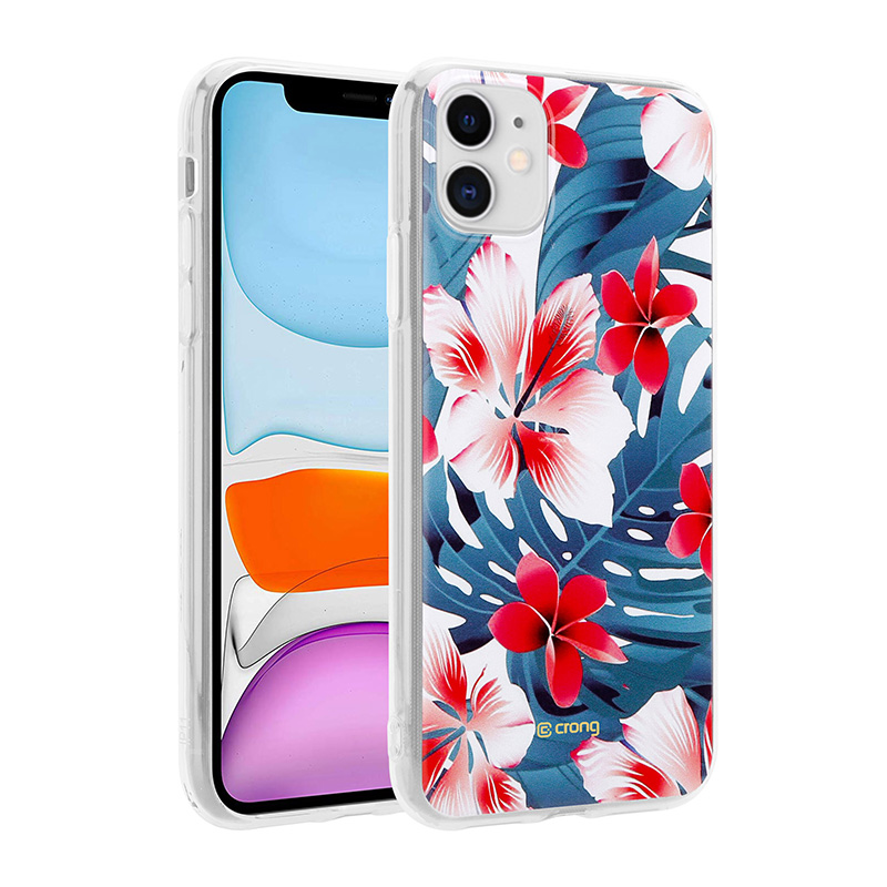 Crong Flower Pattern 03 ümbris seadmele iPhone 11