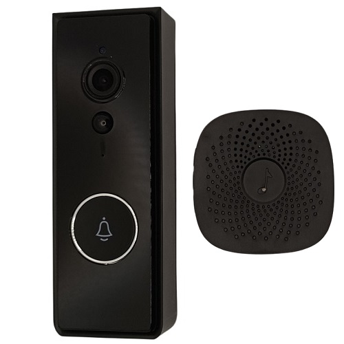 Smart Video Doorbell, Battery Camera, Tuya, Wi-Fi, Unlocking