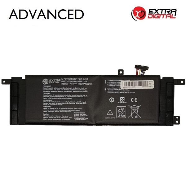 ASUS B21N1329 sülearvuti aku, 4150 mAh, Extra Digital Advanced