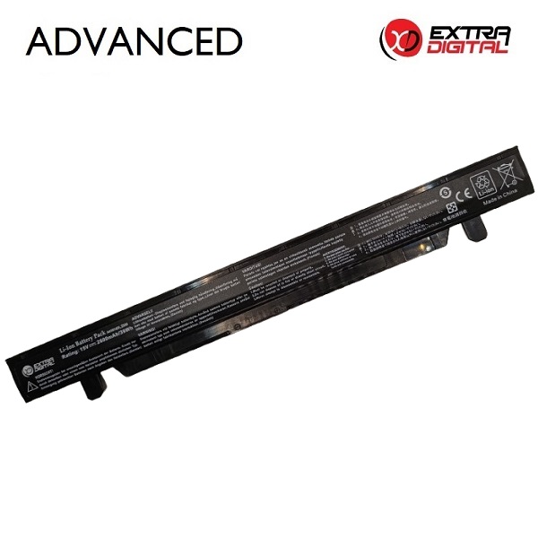 Sülearvuti aku ASUS A41N1424, 2600 mAh, Extra Digital Advanced