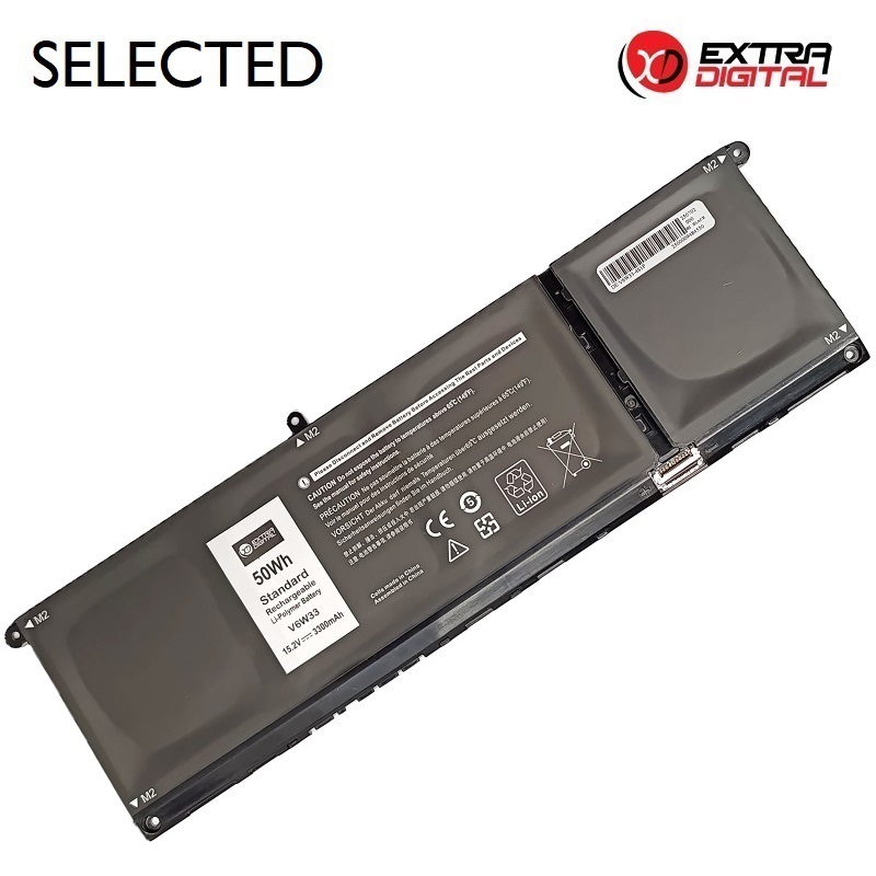 Notebook Battery DELL V6W33, 3300mAh, Extra Digital Selected