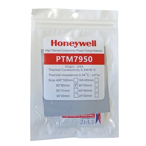 Termopadi HONEYWELL PTM7950, 80x80x0.2mm