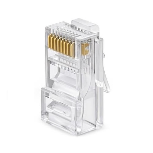 RJ45 moodulpistik UTP CAT5E kaablile, 100 tk