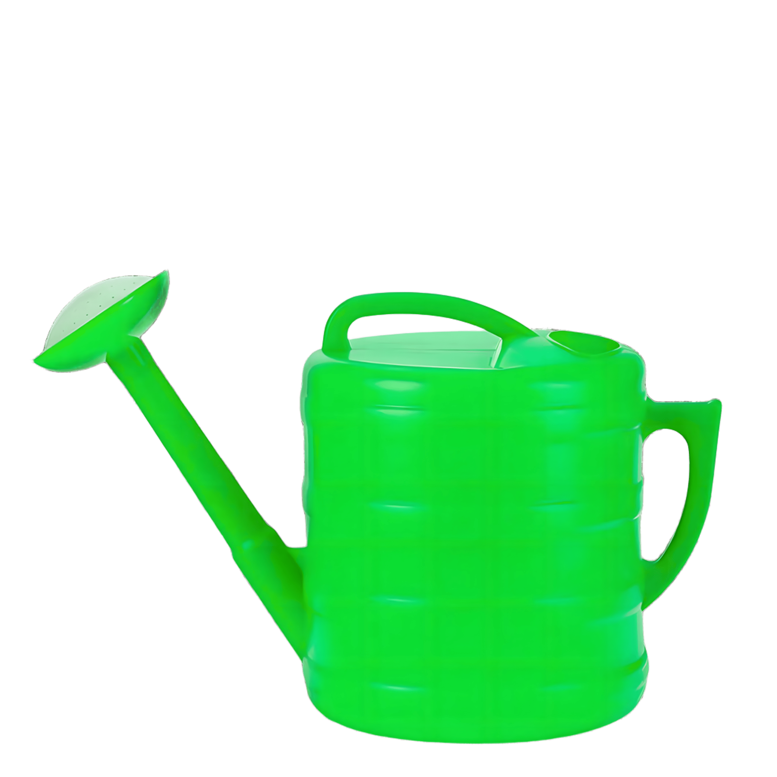 RC-K-1600 plastist aiakastekann, 10 l – roheline