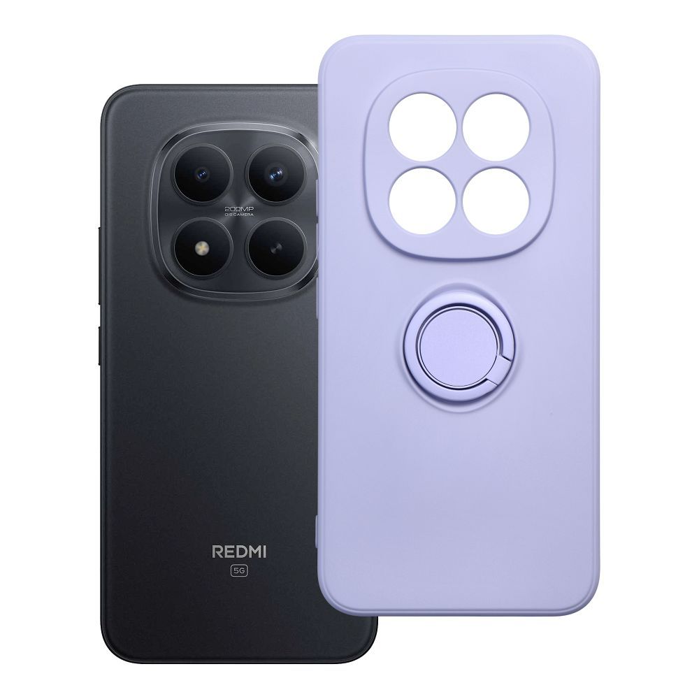 SILICONE RING ümbris jaoks XIAOMI Redmi Note 15 Pro Plus 5G lilla