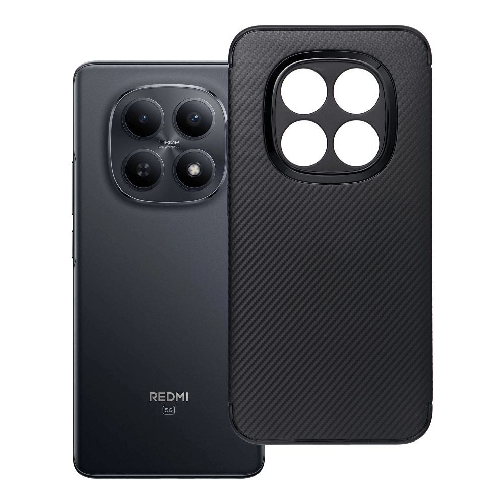 Ümbris jaoks Xiaomi Redmi Note 15 PRO 5G Carbon Premium must