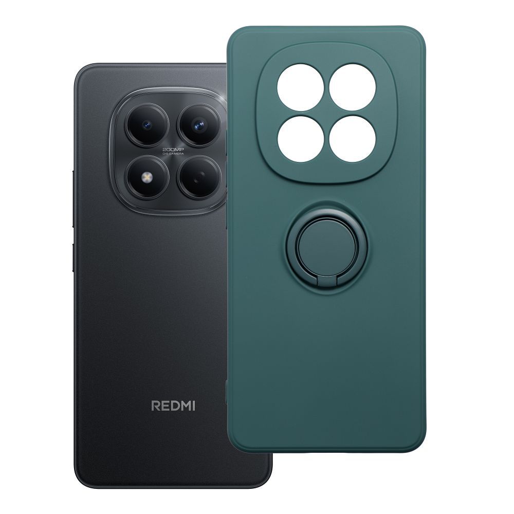 SILICONE RING ümbris jaoks XIAOMI Redmi Note 15 5G roheline